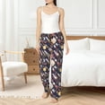 thumbnail image 4 of Pajama Pants Women, Cartoon Space 1 Sweatpants Soft Sleep Lounge Pants, Casual PJ Bottoms Pants with Pockets, 4 of 7