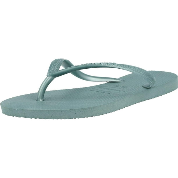 Havaianas Slim Silver Blue Flip Flop Walmart