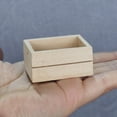 thumbnail image 6 of 1/12 Scale Dollhouse Kitchen Miniature Wooden Box Crate Furniture Model, 6 of 6