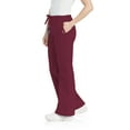 thumbnail image 3 of Landau Women's Natural Flare Leg Scrub Pant, 3 of 4