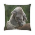 thumbnail image 2 of Ahgly Company Animals Koala Outdoor Throw Pillow, 18 inch by 18 inch, 2 of 6