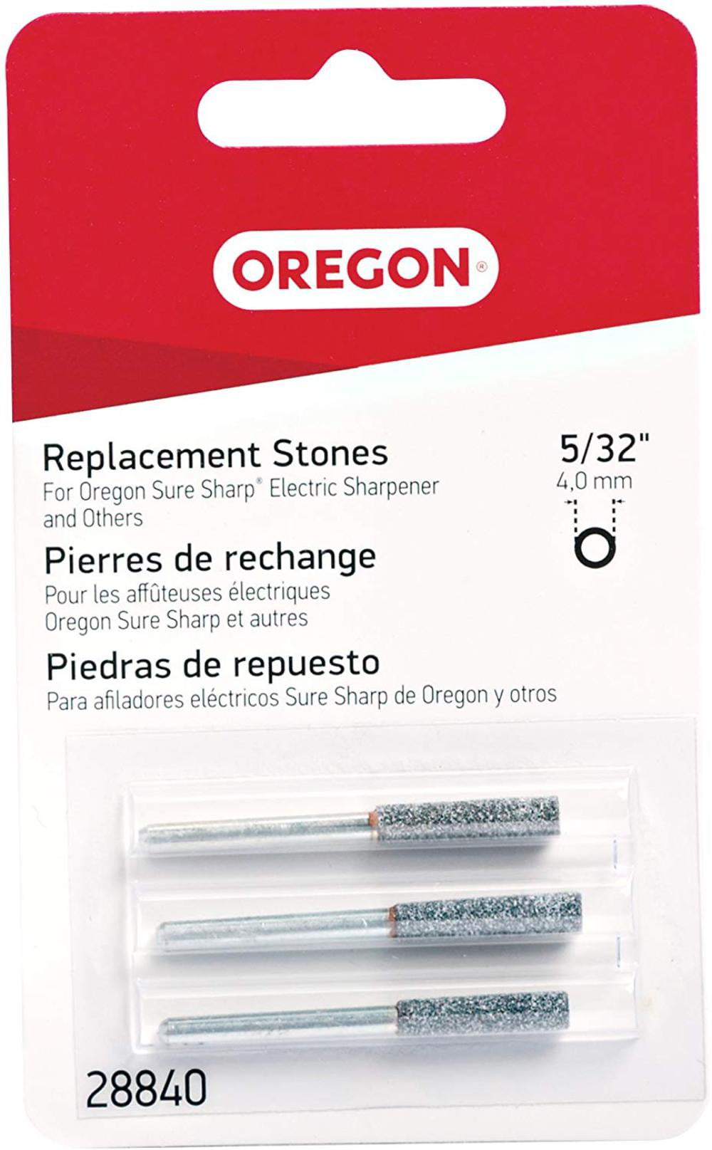 2 Pack Oregon 28840 5/32-Inch Chainsaw Replacement Sharpening Stone 
