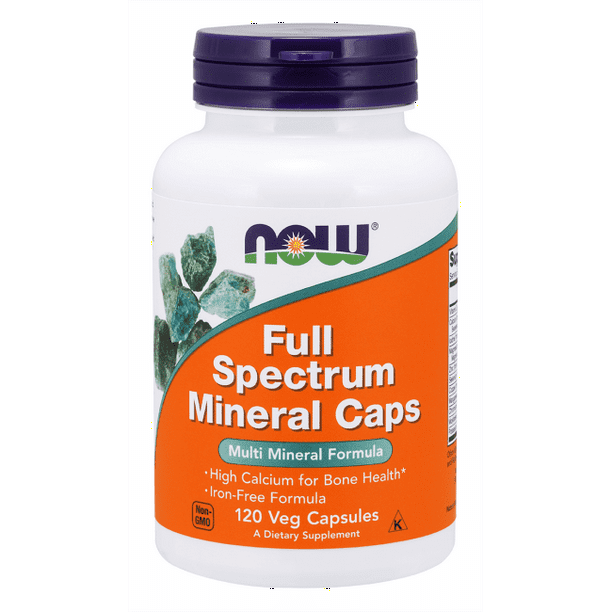 NOW Foods Full Spectrum Mineral Caps 120 Veg Caps