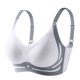 thumbnail image 1 of Brasier Mujer Ropa Interior Transpirable con Aros y sin Costuras para Mujer, Sujetador Push up Grande y Pequeño para Yoga, Dormir y Transpirable. Mediana, 1 of 7