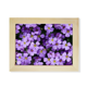 thumbnail image 1 of Marco de foto de madera Unbranded Flores púrpura 6x8 pulgadas, 1 of 4