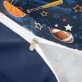 thumbnail image 4 of Erosebridal Rugby Sport Helmet Twin Bedding,Basketball Sport Games Kawaii Stars Print Duvet Cover Set For Kids Boys,Reversible Navy 2-Piece,No Comforter, 4 of 6