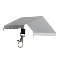 thumbnail image 3 of Cubierta grande para gallinero, tela para protección solar, cubierta resistente para jaula de pollos, techo de lona para patio al aire libre Gris, 3 of 8