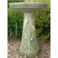 thumbnail image 3 of Burley Clay Hand Tinted Butterfly Ceramic Bird Bath, 3 of 3