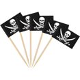 thumbnail image 1 of Yanonmyfd 200pcs World Cup Toothpick Flags Cake Toppers for World Cup Soccer 2026 Decorations, 48 Countries Cocktail Stick Flags for Sandwich Cupcake Toppers Soccer Bar Party Supplies,Pirate, 1 of 19