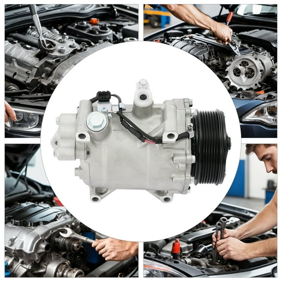 AC Compressor For 2007-2014 Honda CR-V 2007-2012 Acura RDX 2.3L 13-15 ILX 2.4L