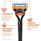 thumbnail image 2 of Recambios de afeitar Gillette Fusion 5 para hombre, 2 recambios de cuchillas, 2 of 8