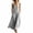 Black, variant on Kukoosong Women's Diagonal Button Striped Tank Maxi Dress, Sleeveless V Neck Loose A-Line Dress, Casual Summer Beach Long Sundress with Side Pockets