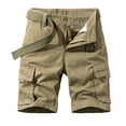 thumbnail image 1 of Leutsin Hommes Poche Fermeture Éclair Résilience Temps de Loisirs Outillage Pantalon Court, 1 of 3