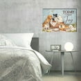 thumbnail image 5 of Christian Motivational Wall Art Canvas, Today I Choose Joy Inspirational Bible Quote Wrapped Canvas Art, Cute Dogs Vintage Rustic Decor for Living Room Kitchen Home, 5 of 7