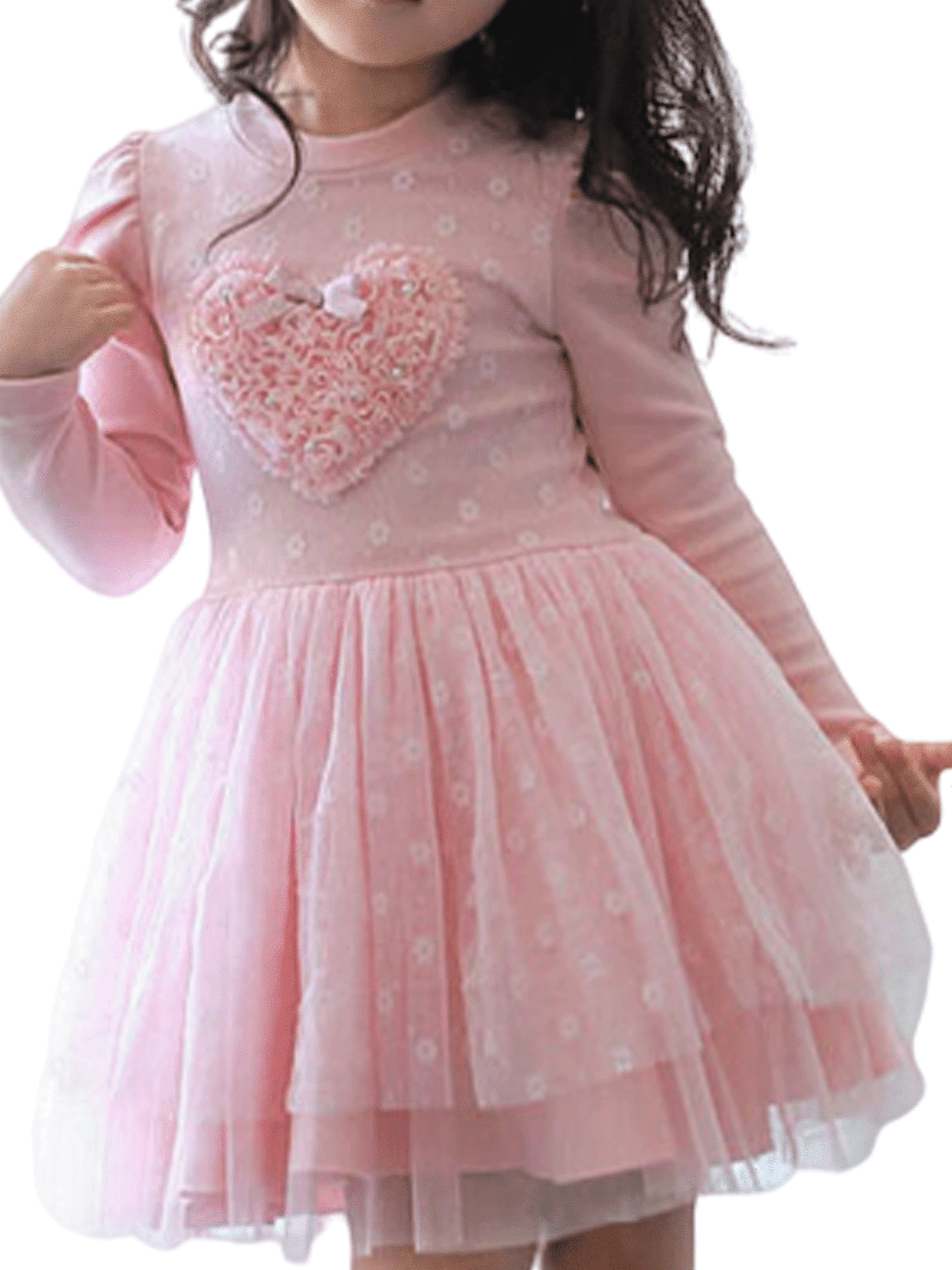 long sleeve princess dress