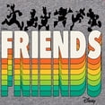 thumbnail image 3 of Disney - Mickey & Friends - Rainbow - Toddler And Youth Girls Raglan Graphic T-Shirt, 3 of 5