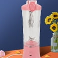 thumbnail image 3 of PORTABLE BLENDER 600ML 2 MODES 150W 18000RPM USB RECHARGEABLE 4000MAH BATTERY LEAKPROOF LID MINI JUICER CUP SHAKES FOR TRAVEL OUTDOOR, 3 of 7