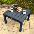 thumbnail image 3 of Highwood Adirondack Side Table - 24" W x 24" L x 16" H, Outdoor, Eco-friendly, Synthetic Wood, 3 of 8