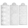 thumbnail image 1 of Shisuyan Baking Templates Environmentally Friendly Plastic 1 Set 15.7X6.3X0.1In, 1 of 8