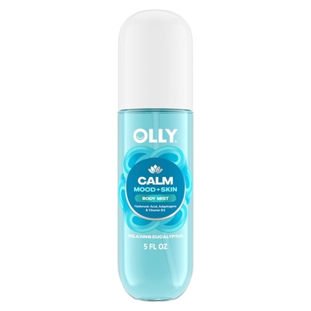 OLLY Body Mist For Women Relaxing Eucalyptus Scent To Help You Feel Calm And Grounded 5 fl oz