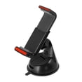thumbnail image 1 of Soporte de celular para auto GMobile clip 3 en 1, para tablero/aire acondicionado/parabrisas, negro, 1 of 4