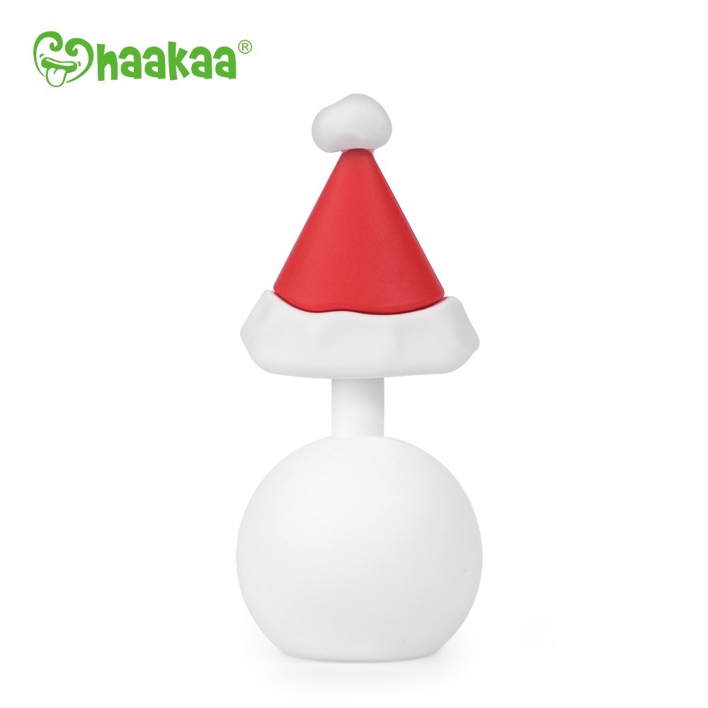 Haakaa Winter Holiday Silicone Breast Pump Stopper (Limited Edition) - Santa Hat