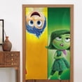 thumbnail image 4 of Animated Inside Out Door Curtain Drape Split Doorway Curtain Room Window Hallway Closet Privacy Partition Curtain Kitchen Door Decoration 34x56in, 4 of 7