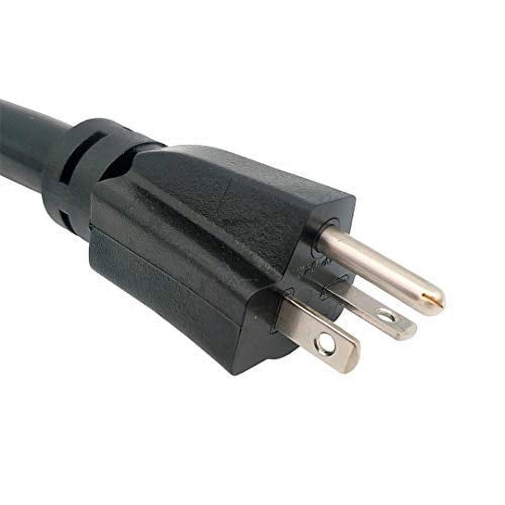 Parkworld 60363 18" Cord Power Cable with Receptacle Adapter, Black