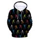 thumbnail image 1 of Moda de Halloween Hombres Impreso Casual Blusa de manga larga Sudaderas con capucha Tops Pompotops oipoqjl38972, 1 of 5