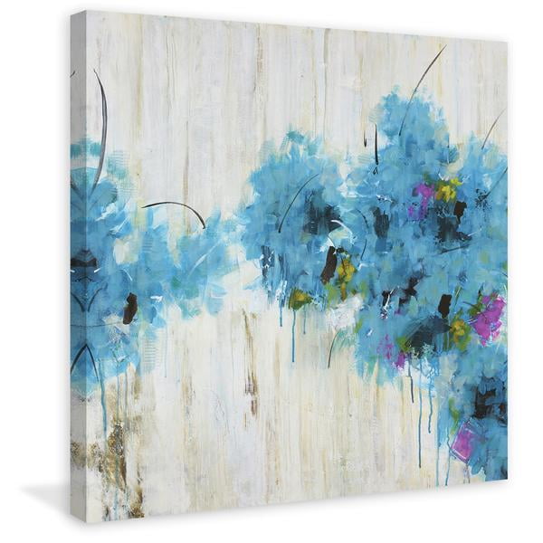 "Center Piece II-2" Painting Print on Wrapped Canvas