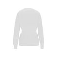thumbnail image 5 of Womens Tunic Sweater Cardigans Button Up Long Sleeve Knitted Jacket Solid Color Casual Fashion Fall Outwear (XL, White), 5 of 8