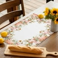 thumbnail image 5 of Fall Placemats Set of 4 Pink Pumpkin Place Mats Thanksgiving Placemat Sunflower Floral Table Mats for Dining Kitchen Table Holiday Dinner Party Home Fall Decorations 13x19 Inch, 5 of 8