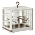thumbnail image 1 of Dsscvnef Bird Cage Travel Bird Cage Portable Bird | Small Birds Lightweight Parrots Cage with Standing Pole Detachable Tray Hook Handle Easy Transport Bird For, 1 of 5