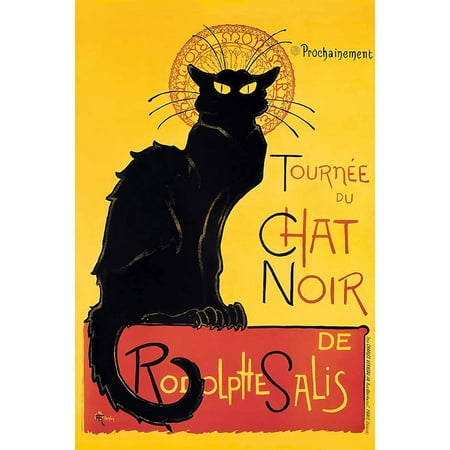 Steinlen Chat Noir Vintage Advertising Art Print