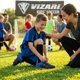 thumbnail image 4 of Vizari Botas de Fútbol Liga para Terreno Firme para Niños: Calzado de Fútbol Duradero, Ligero y Cómodo para Niños y Niñas, Azul, Talla 9.5., 4 of 8