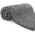 thumbnail image 1 of Microfiber Bath Mat, Bathroom Rug Length 50 x 80 cm, Toilet Rug, Soft, Non-Slip, DARK GRAY, 1 of 5