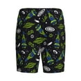 thumbnail image 5 of Gaeub Space Rockets Printed Men's Short Pajama Pants, Lightweight Lounge & Sleep Bottoms Keep You Cool - Medium, 5 of 9