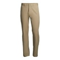 Men's Flat Front Wrinkle Resistant Pants