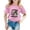 tshirts 91# Pink, variant on oqasdz Kids Graphic Letter Print T Shirt for Back To School Short Sleeve Tee Top Girls 100 Days of School Shirt Boys Comfortable Fit Durable Casual Outdoor
