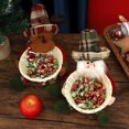 thumbnail image 4 of Christmas Candy Box Fruit Storage Basket Case Christmas Decoration Ornament Long Leg Doll Storage Box New Year Home Decoration, 4 of 5