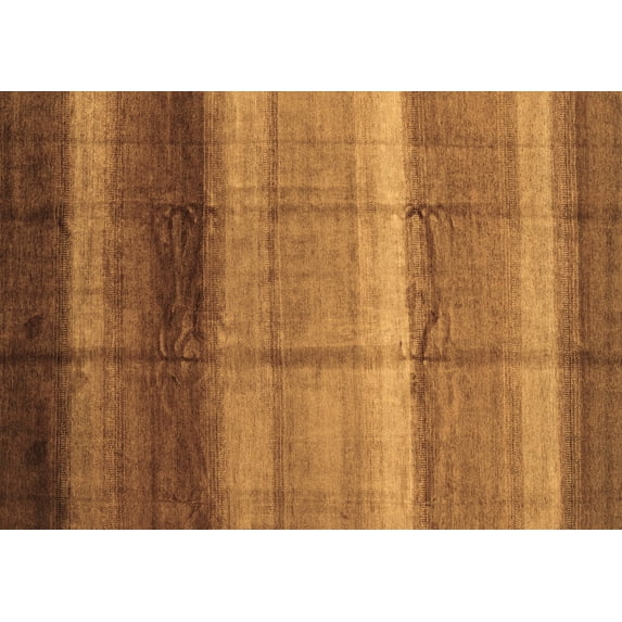 Ahgly Company Indoor Rectangle Abstract Brown Modern Area Rugs, 2' x 3'