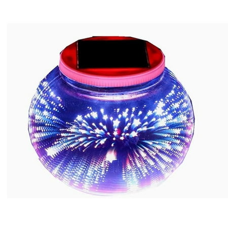

Solar Outdoor Lights 3D Fireworks Light Solar Garden Lights Outdoor Garden Decoration Waterproof Decorative Lights for Parties Garden Terrace