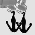 thumbnail image 2 of IFANLANDOR 2pcs Black Acrylic Wall Mounted Shoe Racks for Home Workout Solution, 2 of 8