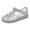 White, variant on Jelly Sandals for Girls Fisherman Gladiator Water Beach Shoes Closed Toe Summer Flats