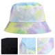 thumbnail image 3 of 1 sombrero de protección solar, moderno, con efecto tie-dye, para exteriores, de pescador., 3 of 5