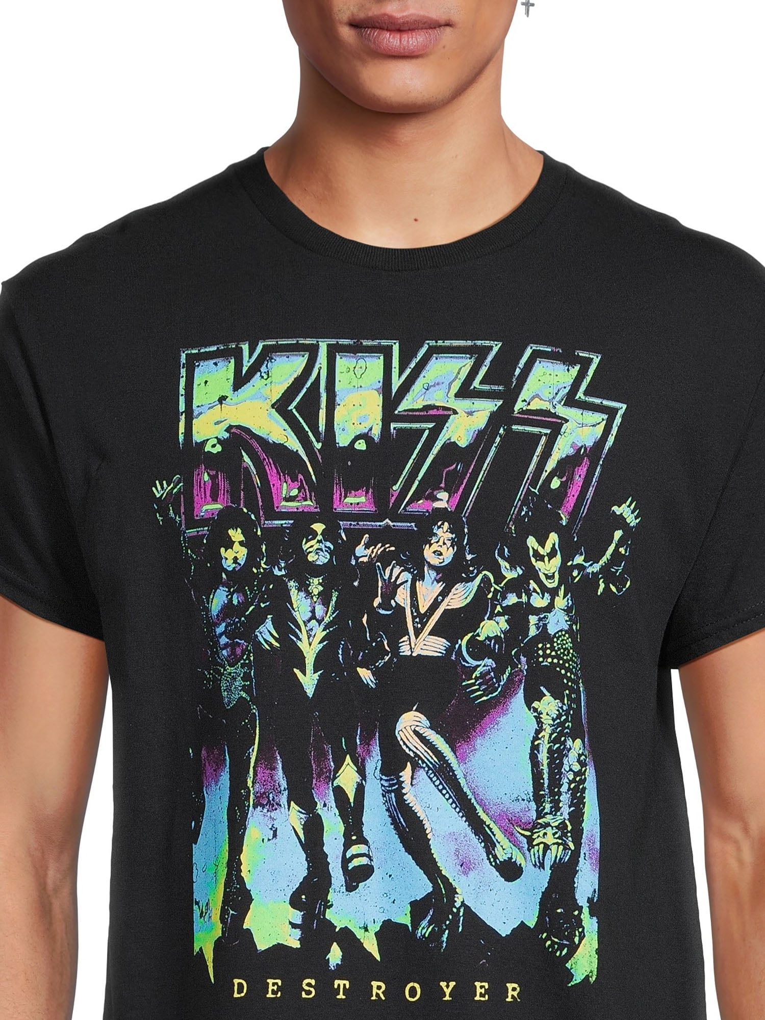 KISS Men's & Big Men's Band Graphic Tee, Sizes S-3XL