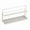 White, variant on PuSpu Over Sink Kitchen Organizer 40x19.5x11.5cm Black 1Pcs Stainless Steel Rustproof Ventilated Hollow Panels Easy Clean Counter Storage For Utensils Sponges Home Restaurant Use