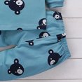 thumbnail image 6 of Gibobby Baby Boys Pajamas Boy'S Pajama Sets Soft Long Sleeve 2 Piece Sleepwear Sets Cute Print Boys Pajamas For Boy Casual Kids Sleepwear Toddler Boys Clothes,Blue,Size 6-12 Months, 6 of 6