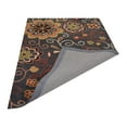 thumbnail image 3 of Rugsotic Carpets Hand Tufted Wool Eco-Friendly Area Rugs - 5'x8', Rectangle, Charcoal, Modern Contemporary Design, High Pile Handmade Anti Skid Rugs for Living Room, Bed Room (K00656), 3 of 5
