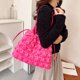 thumbnail image 5 of Bolso de hombro de gran capacidad para viajes diarios, nuevo bolso de moda con diseño de nube, bolso de mano con pliegues de diamantes, bolso de compras de felpa, 5 of 5